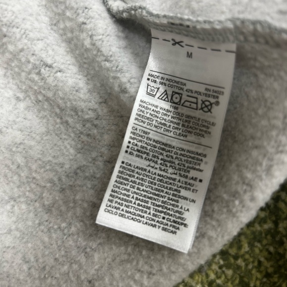 Old navy fleece hoodie jacket - Picture 4 of 5